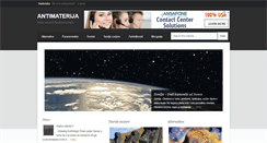 Desktop Screenshot of antimaterija.com